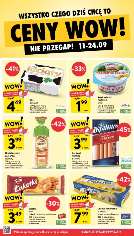 Intermarche - gazetka promocyjna Gazetka od czwartku 11.09 do środy 17.09 - strona 2