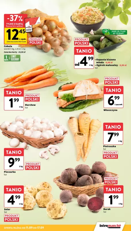 Intermarche - gazetka promocyjna Gazetka od czwartku 11.09 do środy 17.09 - strona 13