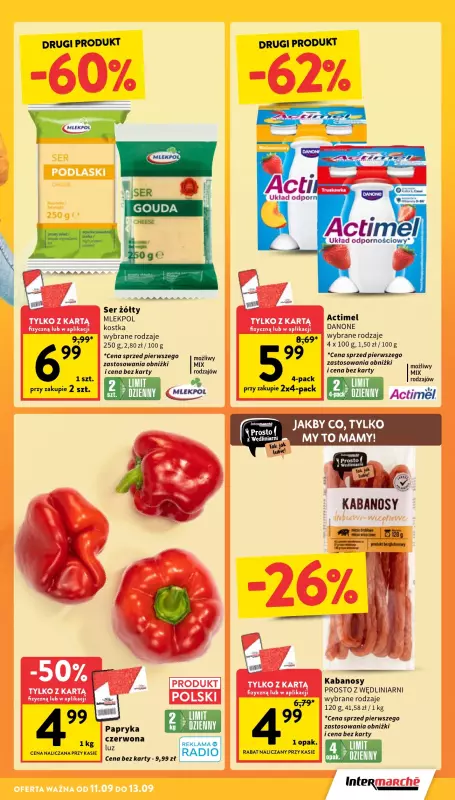 Intermarche - gazetka promocyjna Gazetka od czwartku 11.09 do środy 17.09 - strona 7