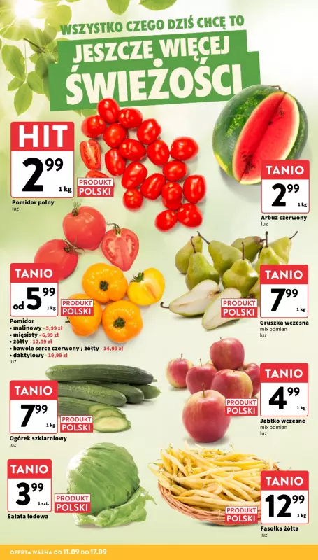Intermarche - gazetka promocyjna Gazetka od czwartku 11.09 do środy 17.09 - strona 12