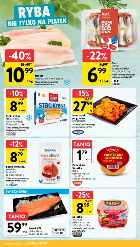Intermarche - gazetka promocyjna Gazetka od czwartku 11.09 do środy 17.09 - strona 18