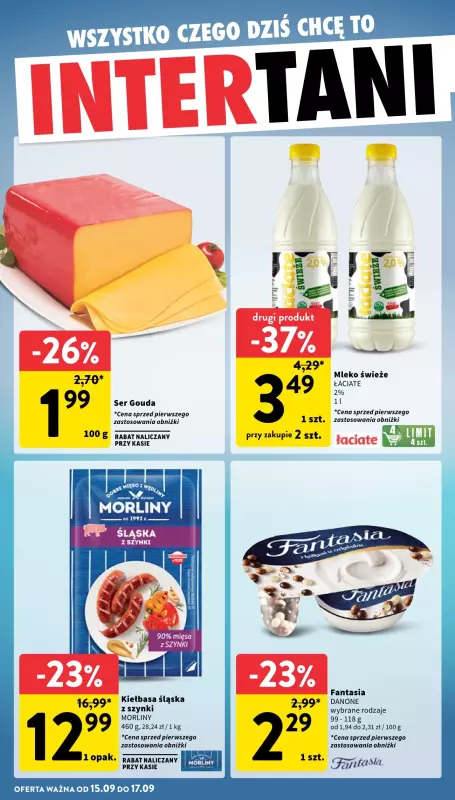 Intermarche - gazetka promocyjna Gazetka od czwartku 11.09 do środy 17.09 - strona 38