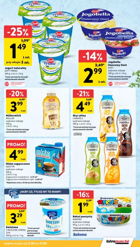 Intermarche - gazetka promocyjna Gazetka od czwartku 11.09 do środy 17.09 - strona 23