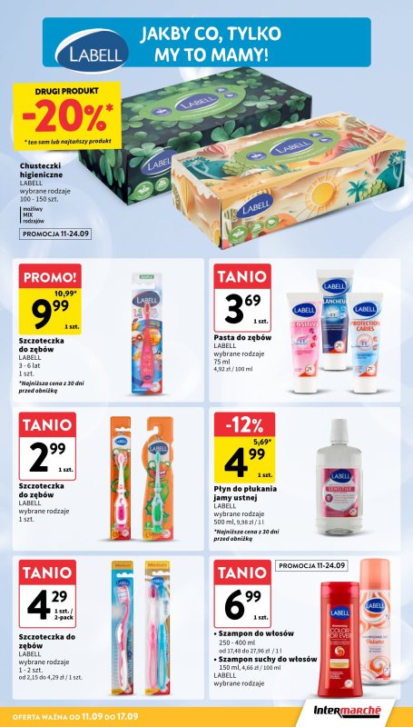 Intermarche - gazetka promocyjna Gazetka od czwartku 11.09 do środy 17.09 - strona 33