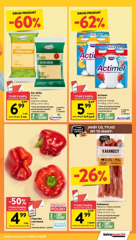 Intermarche - gazetka promocyjna Gazetka od czwartku 11.09 do środy 17.09 - strona 7
