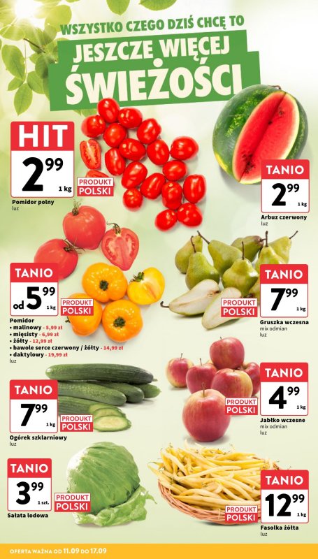 Intermarche - gazetka promocyjna Gazetka od czwartku 11.09 do środy 17.09 - strona 12
