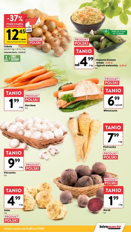 Intermarche - gazetka promocyjna Gazetka od czwartku 11.09 do środy 17.09 - strona 13