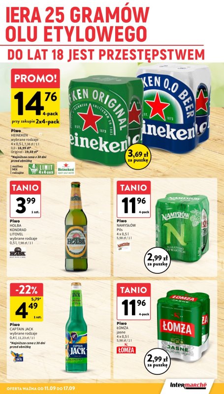 Intermarche - gazetka promocyjna Gazetka od czwartku 11.09 do środy 17.09 - strona 31