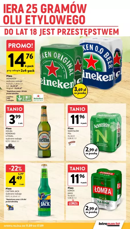 Intermarche - gazetka promocyjna Gazetka od czwartku 11.09 do środy 17.09 - strona 31