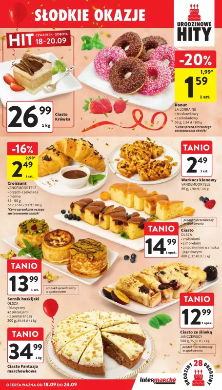 Intermarche - gazetka promocyjna Gazetka od czwartku 18.09 do środy 24.09 - strona 31