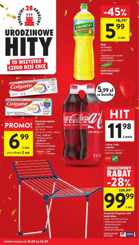 Intermarche - gazetka promocyjna Gazetka od czwartku 18.09 do środy 24.09 - strona 6
