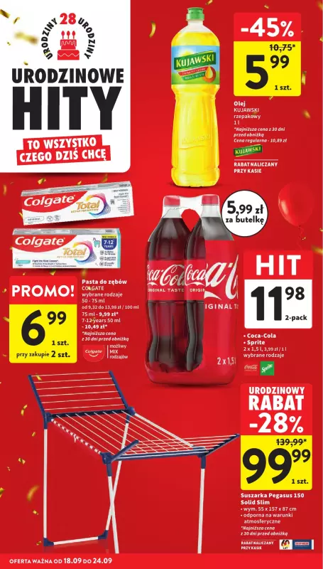 Intermarche - gazetka promocyjna Gazetka od czwartku 18.09 do środy 24.09 - strona 6
