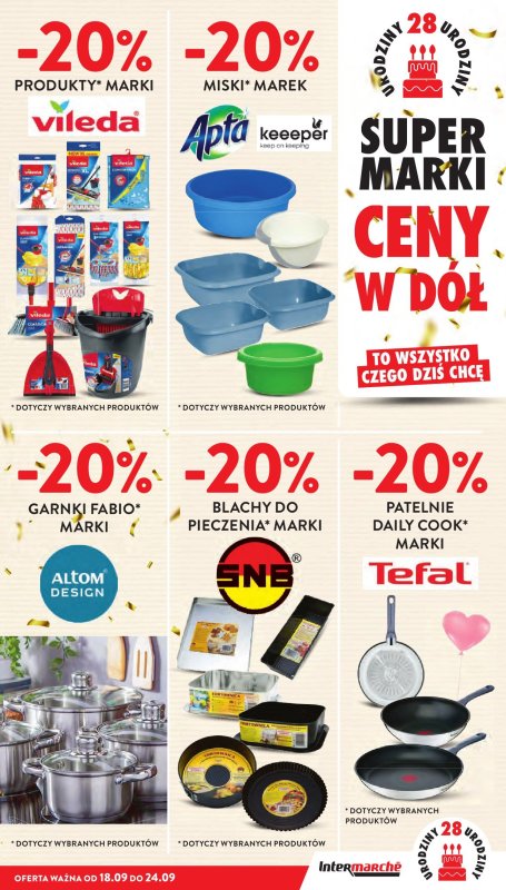 Intermarche - gazetka promocyjna Gazetka od czwartku 18.09 do środy 24.09 - strona 45