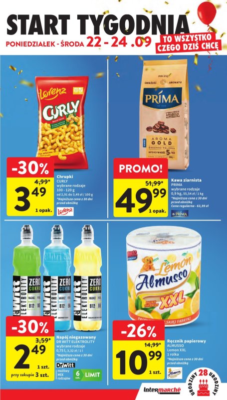 Intermarche - gazetka promocyjna Gazetka od czwartku 18.09 do środy 24.09 - strona 48