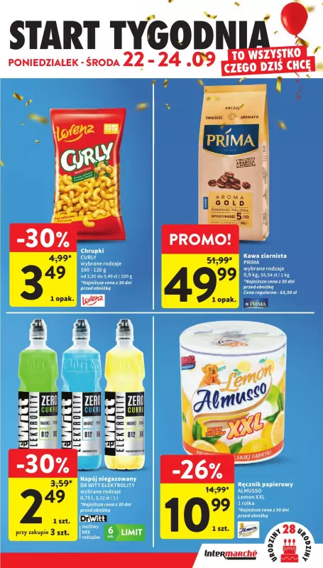 Intermarche - gazetka promocyjna Gazetka od czwartku 18.09 do środy 24.09 - strona 48