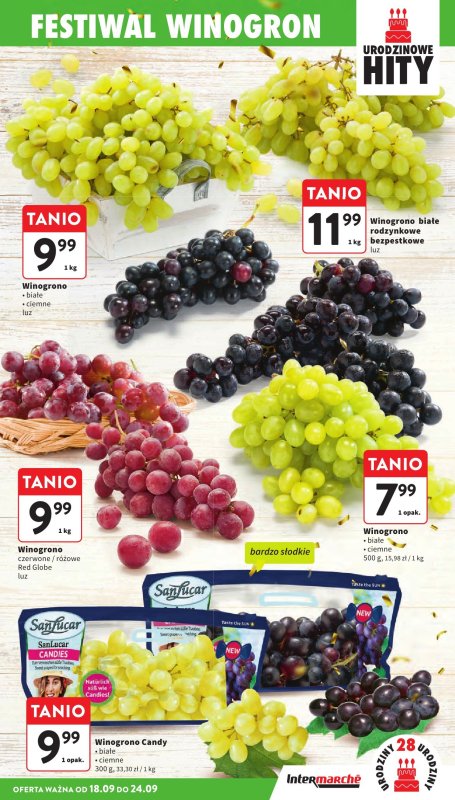 Intermarche - gazetka promocyjna Gazetka od czwartku 18.09 do środy 24.09 - strona 19