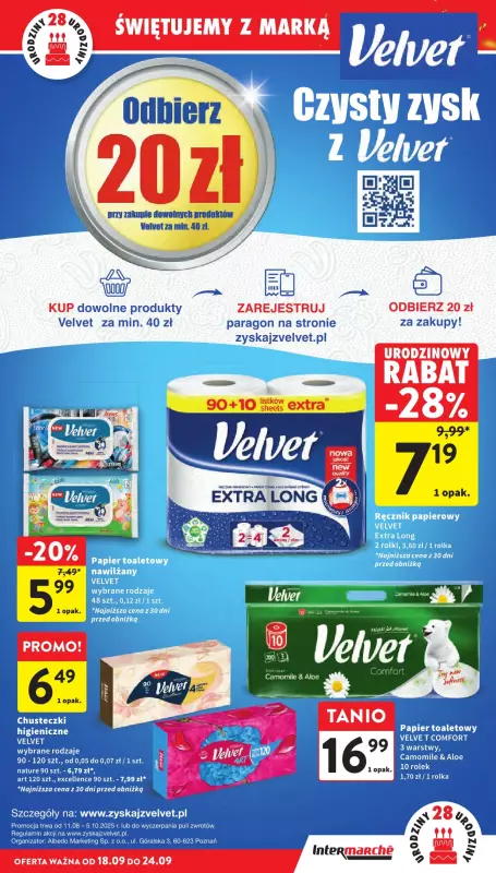 Intermarche - gazetka promocyjna Gazetka od czwartku 18.09 do środy 24.09 - strona 17