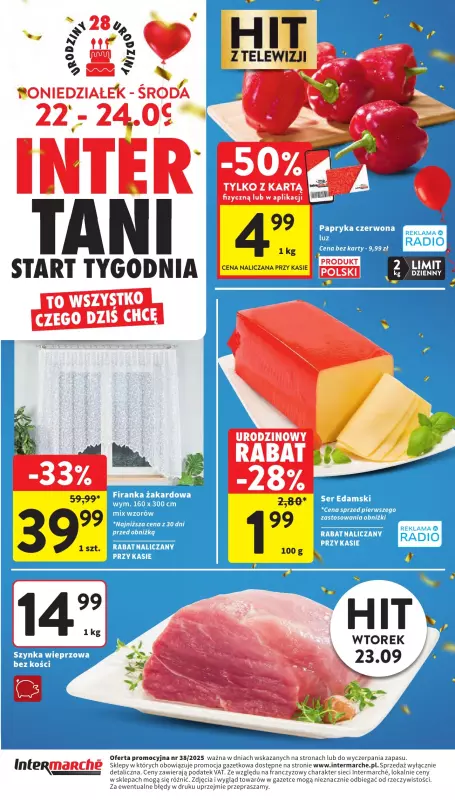Intermarche - gazetka promocyjna Gazetka od czwartku 18.09 do środy 24.09 - strona 46