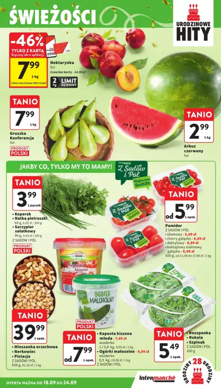 Intermarche - gazetka promocyjna Gazetka od czwartku 18.09 do środy 24.09 - strona 21