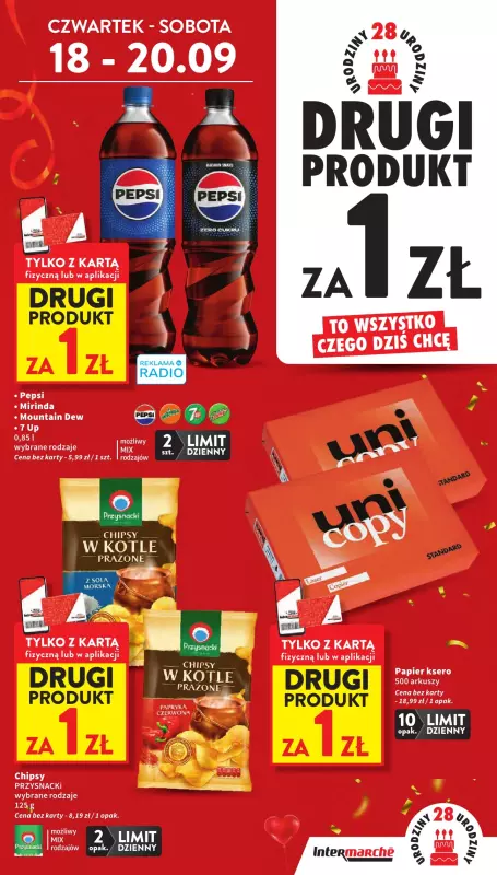 Intermarche - gazetka promocyjna Gazetka od czwartku 18.09 do środy 24.09 - strona 5