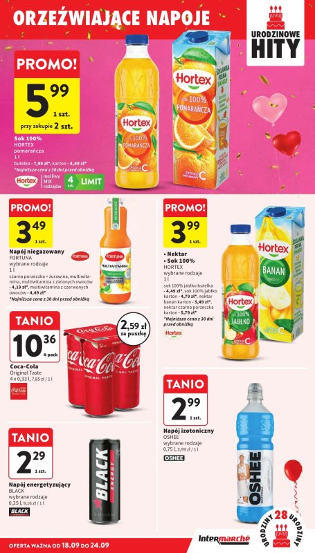 Intermarche - gazetka promocyjna Gazetka od czwartku 18.09 do środy 24.09 - strona 39