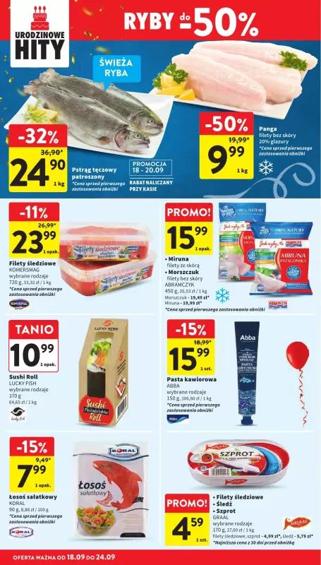 Intermarche - gazetka promocyjna Gazetka od czwartku 18.09 do środy 24.09 - strona 28