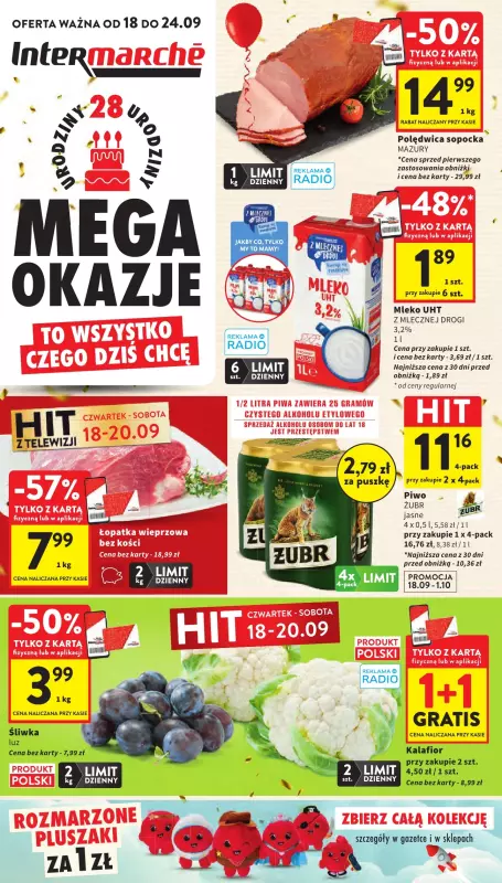 Intermarche - gazetka promocyjna Gazetka  