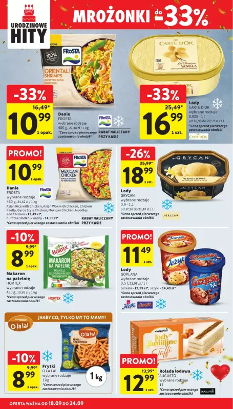 Intermarche - gazetka promocyjna Gazetka od czwartku 18.09 do środy 24.09 - strona 30