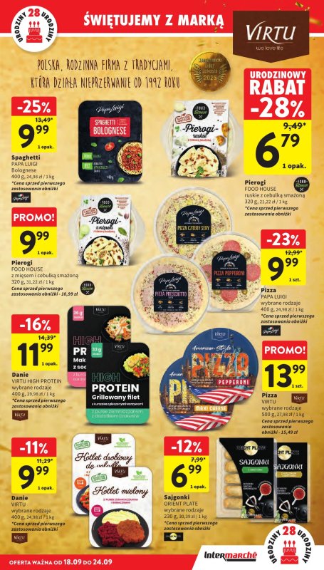 Intermarche - gazetka promocyjna Gazetka od czwartku 18.09 do środy 24.09 - strona 13
