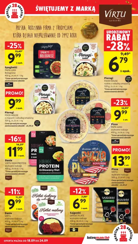 Intermarche - gazetka promocyjna Gazetka od czwartku 18.09 do środy 24.09 - strona 13