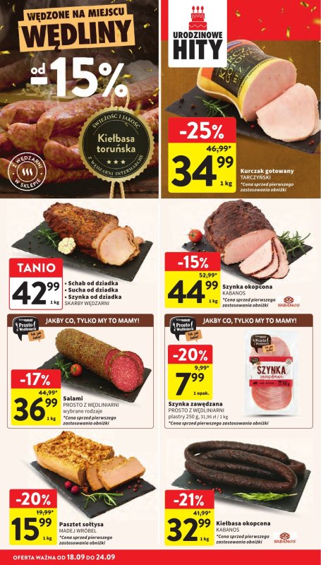 Intermarche - gazetka promocyjna Gazetka od czwartku 18.09 do środy 24.09 - strona 24
