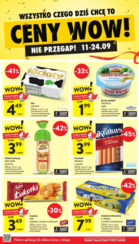 Intermarche - gazetka promocyjna Gazetka od czwartku 18.09 do środy 24.09 - strona 8