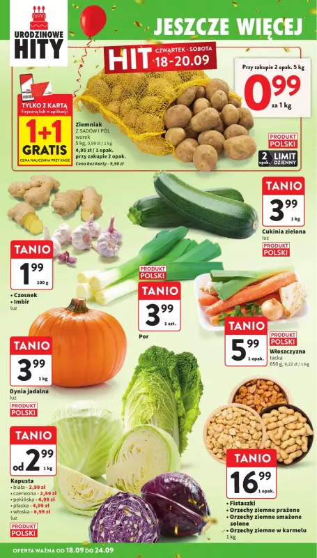 Intermarche - gazetka promocyjna Gazetka od czwartku 18.09 do środy 24.09 - strona 20
