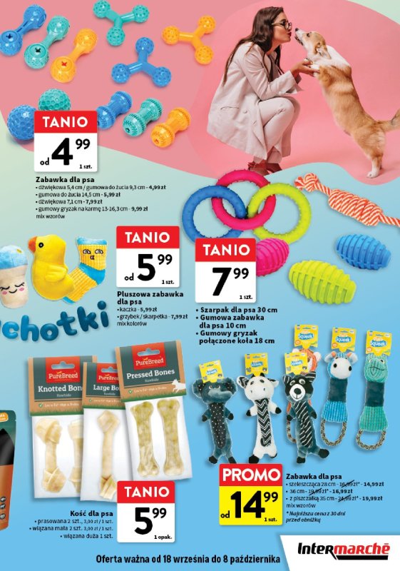 Intermarche - gazetka promocyjna Katalog Z miłości do pupila od czwartku 18.09 do soboty 04.10 - strona 5