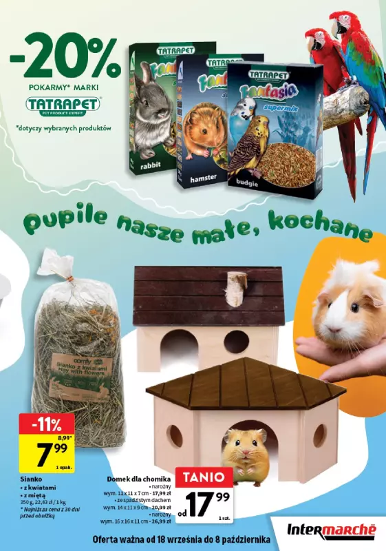 Intermarche - gazetka promocyjna Katalog Z miłości do pupila od czwartku 18.09 do soboty 04.10 - strona 11
