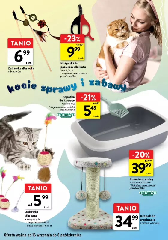 Intermarche - gazetka promocyjna Katalog Z miłości do pupila od czwartku 18.09 do soboty 04.10 - strona 10