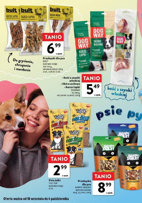 Intermarche - gazetka promocyjna Katalog Z miłości do pupila od czwartku 18.09 do soboty 04.10 - strona 4