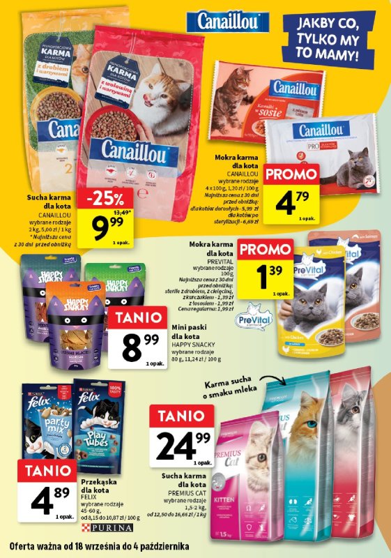 Intermarche - gazetka promocyjna Katalog Z miłości do pupila od czwartku 18.09 do soboty 04.10 - strona 8