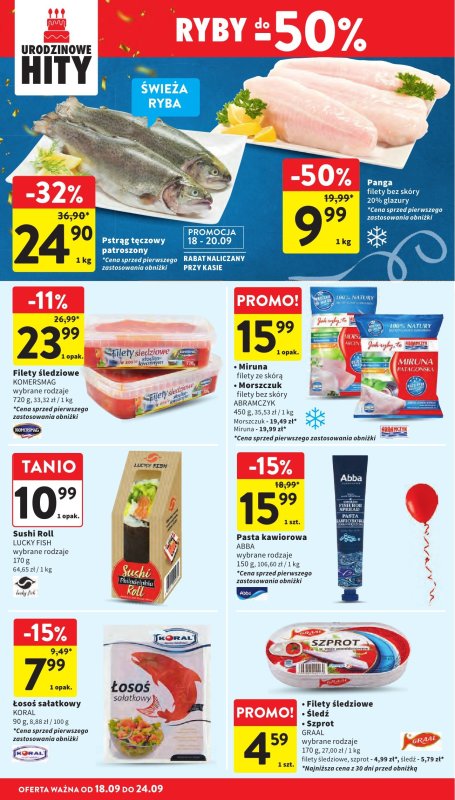Intermarche - gazetka promocyjna Gazetka od czwartku 18.09 do środy 24.09 - strona 28