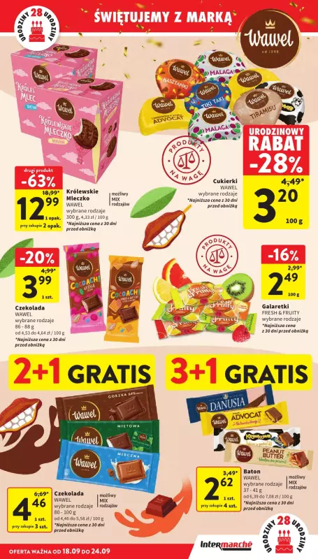 Intermarche - gazetka promocyjna Gazetka od czwartku 18.09 do środy 24.09 - strona 15