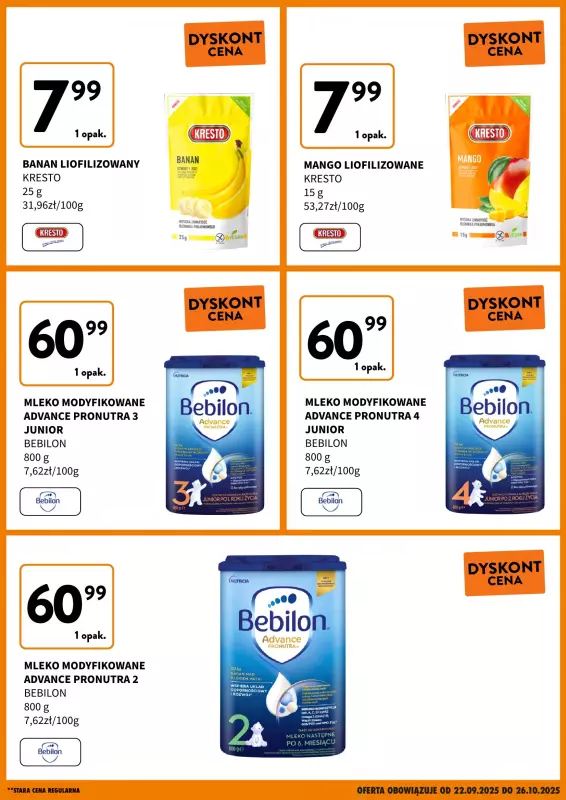 Intermarche - gazetka promocyjna Nowa niższa cena od wtorku 23.09 do niedzieli 26.10 - strona 7