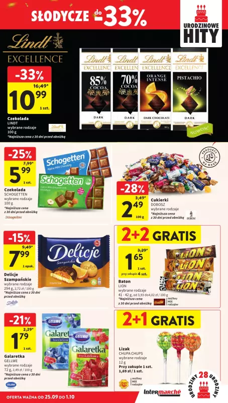Intermarche - gazetka promocyjna Gazetka od czwartku 25.09 do środy 01.10 - strona 33