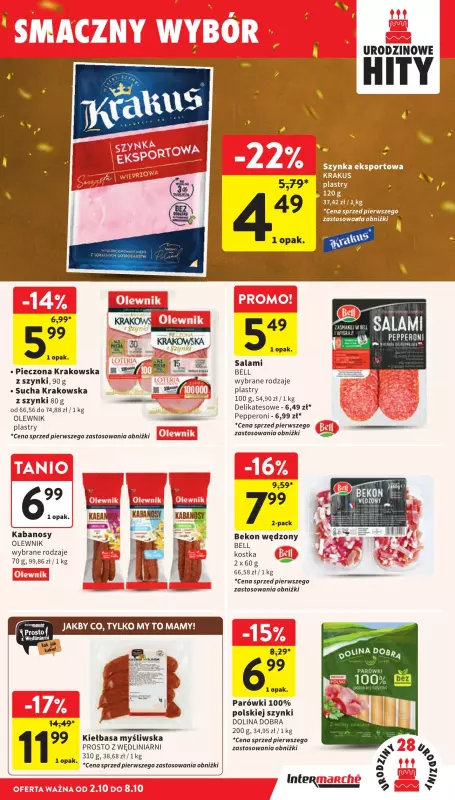Intermarche - gazetka promocyjna Gazetka od czwartku 02.10 do środy 08.10 - strona 25