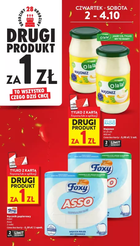 Intermarche - gazetka promocyjna Gazetka od czwartku 02.10 do środy 08.10 - strona 4