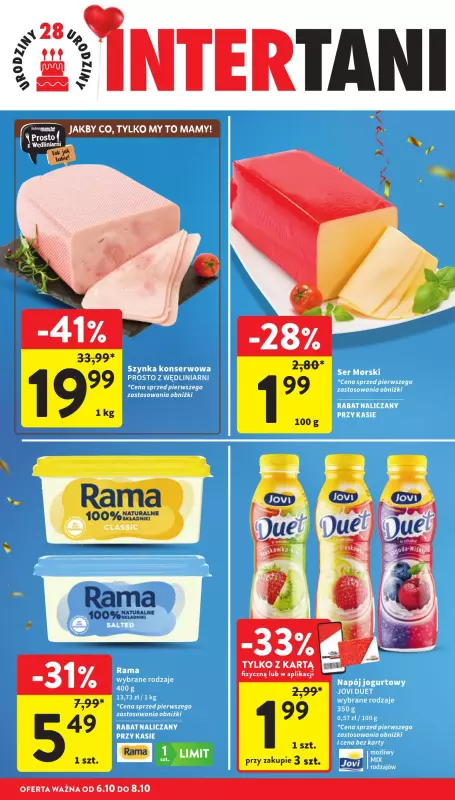 Intermarche - gazetka promocyjna Gazetka od czwartku 02.10 do środy 08.10 - strona 46