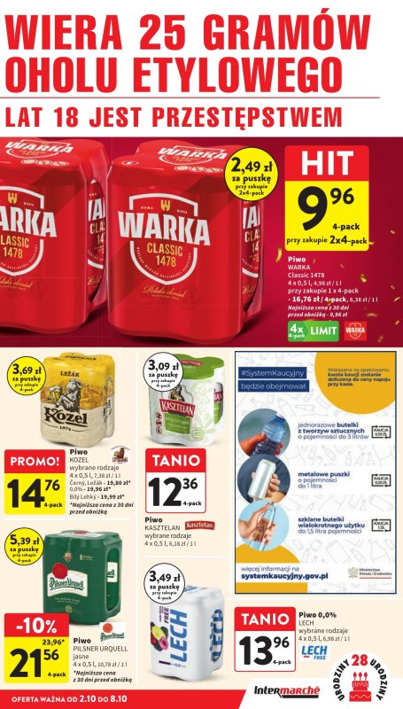 Intermarche - gazetka promocyjna Gazetka od czwartku 02.10 do środy 08.10 - strona 41