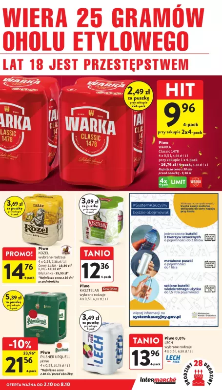 Intermarche - gazetka promocyjna Gazetka od czwartku 02.10 do środy 08.10 - strona 41
