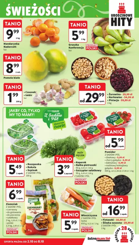 Intermarche - gazetka promocyjna Gazetka od czwartku 02.10 do środy 08.10 - strona 19