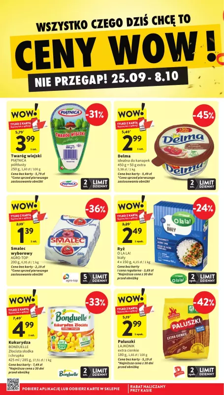 Intermarche - gazetka promocyjna Gazetka od czwartku 02.10 do środy 08.10 - strona 8