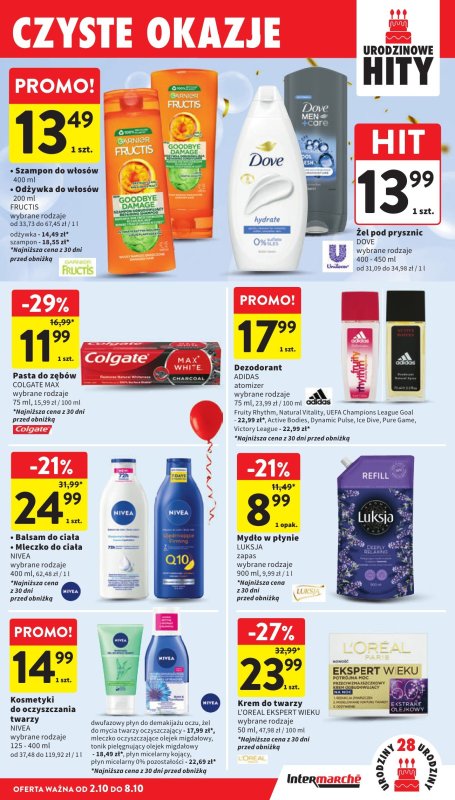 Intermarche - gazetka promocyjna Gazetka od czwartku 02.10 do środy 08.10 - strona 43